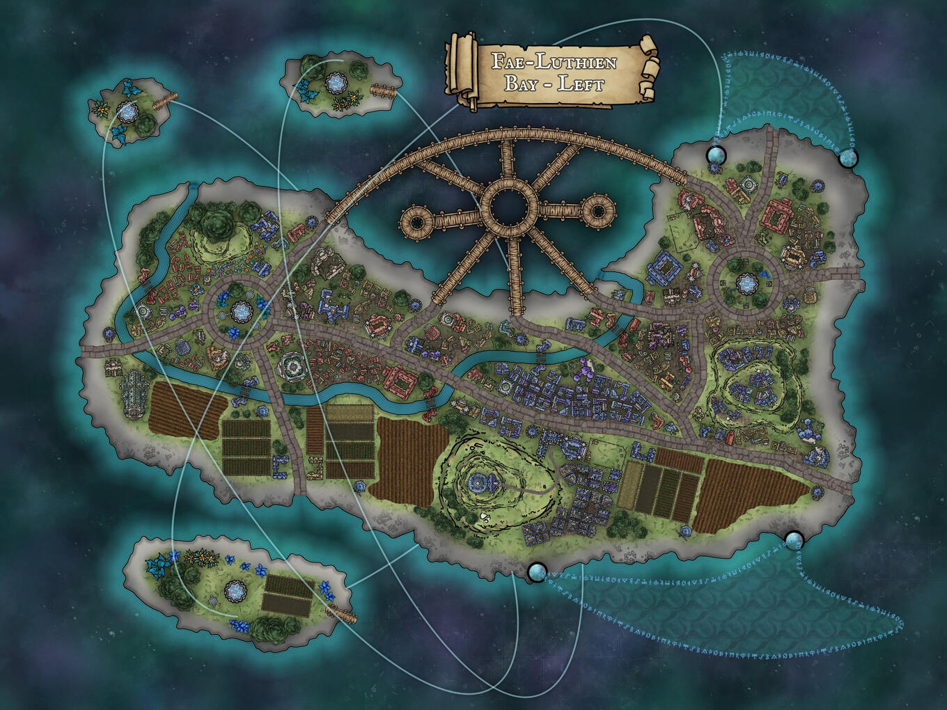 Fae-luthien Bay - Left - Spell Jammers City