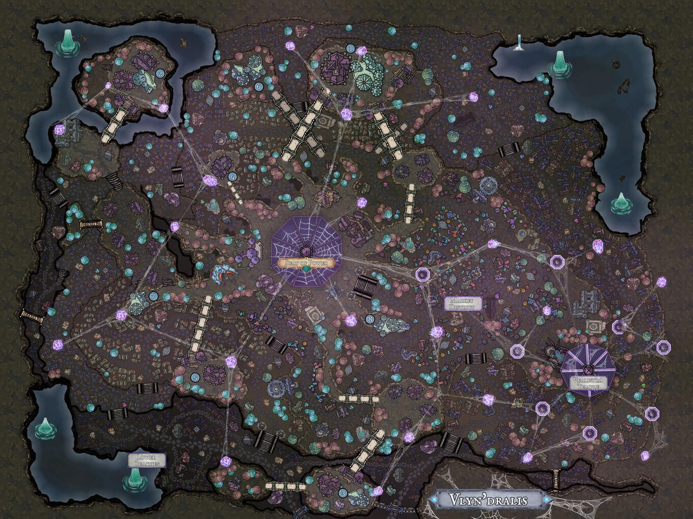 Vyln'dralis - Drow city