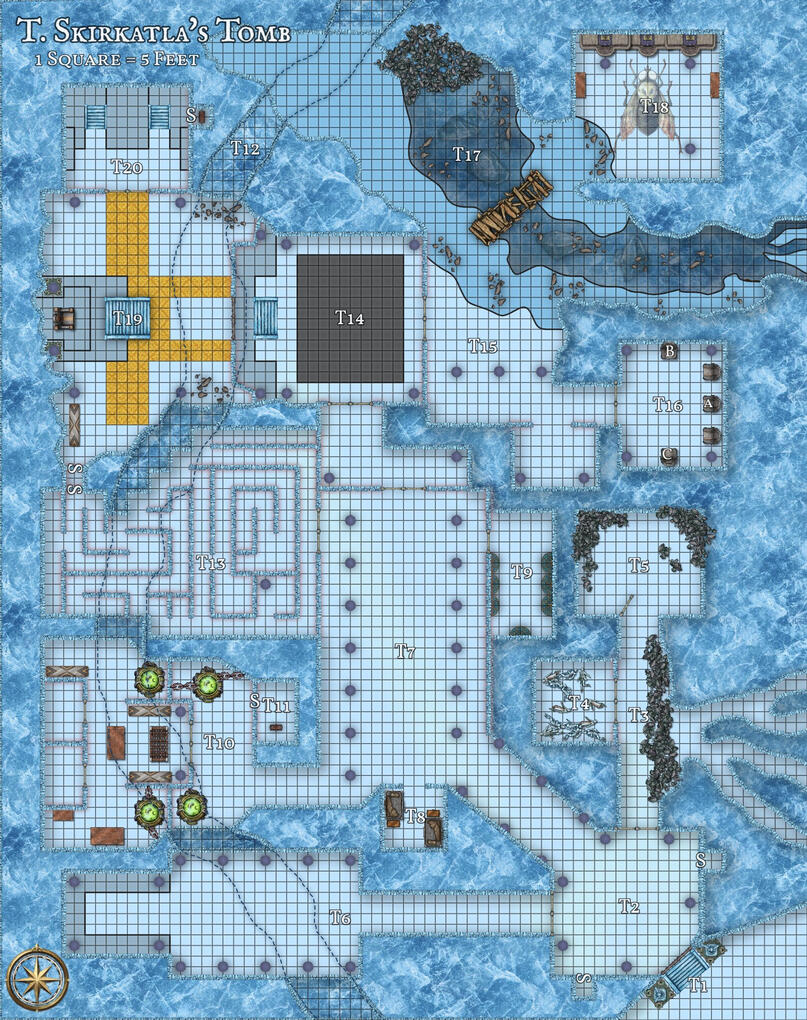 Skirkatla's Tomb - Ice Tomb of the Giant Queen