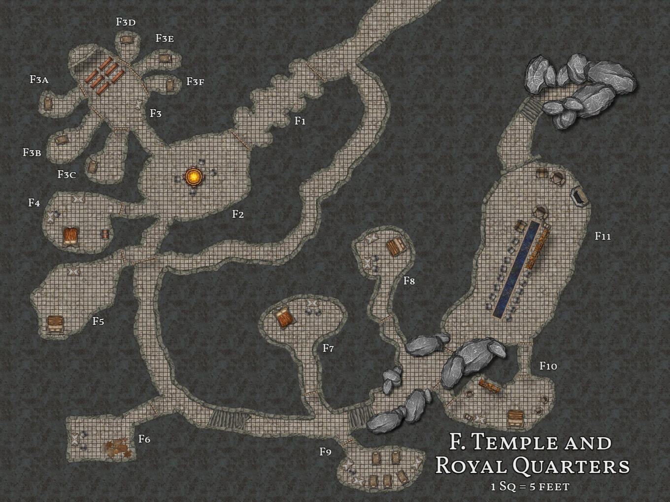Temple and Royal Quarters - Anvil of Fire